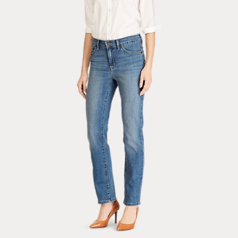 NWT‎ Ralph Lauren Classic Straight Jeans Sz 2
